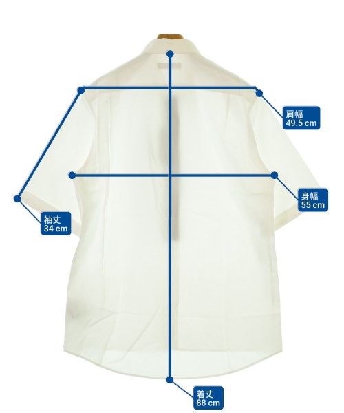 KNOTT（ノット）カジュアルシャツ 白 サイズ:4(XL位) メンズ/2200666889294