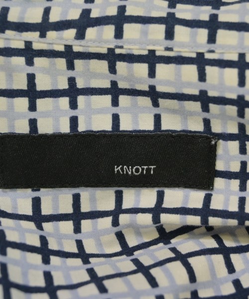 KNOTT（ノット）カジュアルシャツ 白 サイズ:2(M位) メンズ/2200719399176