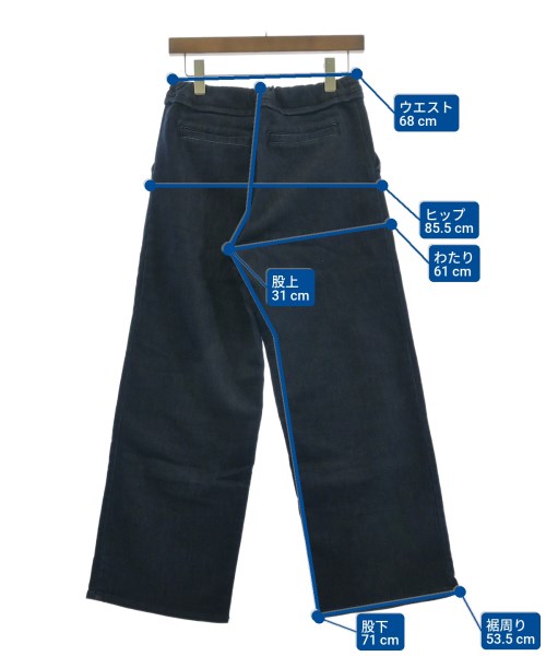 SAKAYORI.（サカヨリ）デニムパンツ 紺 サイズ:38(M位) レディース/2200695108113
