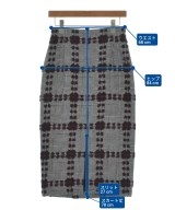 SAKAYORI.（サカヨリ）ロング・マキシ丈スカート グレー サイズ:38(M位) レディース/2200636941113
