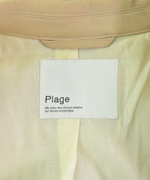 Plage（プラージュ）チェスターコート ベージュ サイズ:38(M位) レディース/2200620007016