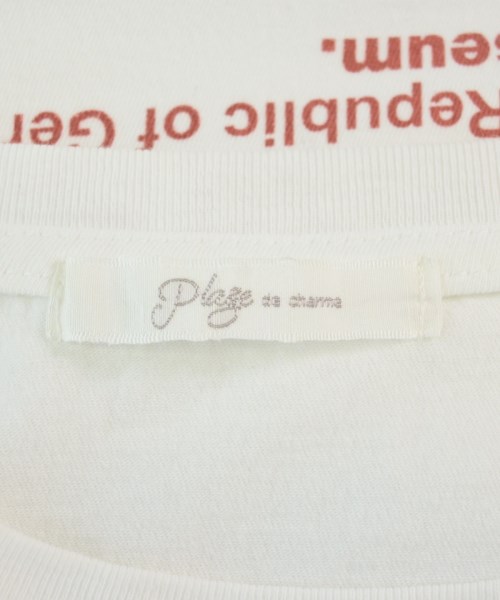 Plage（プラージュ）Tシャツ・カットソー 白 サイズ:F レディース/2200632368105