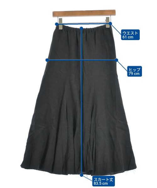 Plage（プラージュ）ロング・マキシ丈スカート 黒 サイズ:34(XS位) レディース/2200618350025