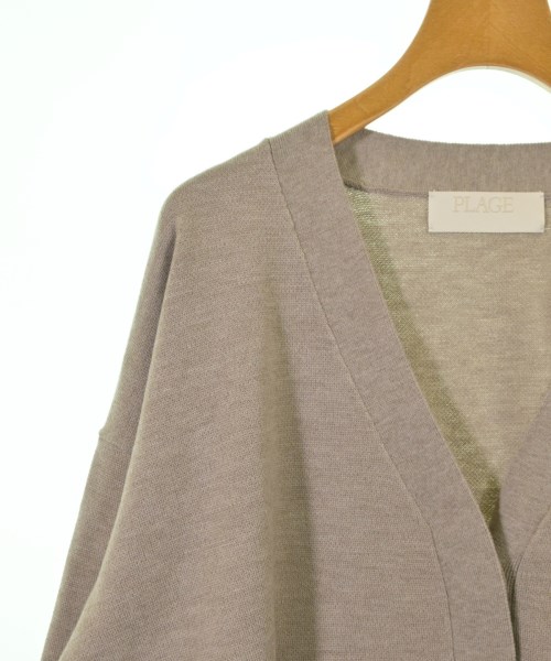 Plage（プラージュ）カーディガン 茶 サイズ:F レディース/2200634963018