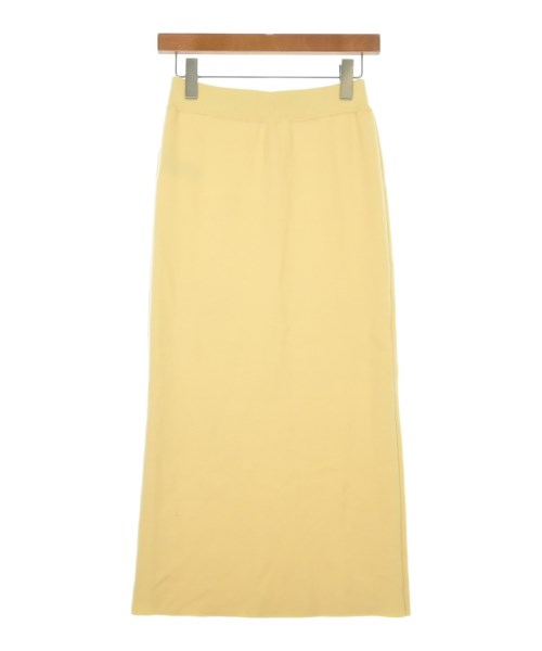 Plage（プラージュ）ロング・マキシ丈スカート 黄 サイズ:36(S位) レディース/2200622041681