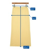 Plage（プラージュ）ロング・マキシ丈スカート 黄 サイズ:36(S位) レディース/2200622041681