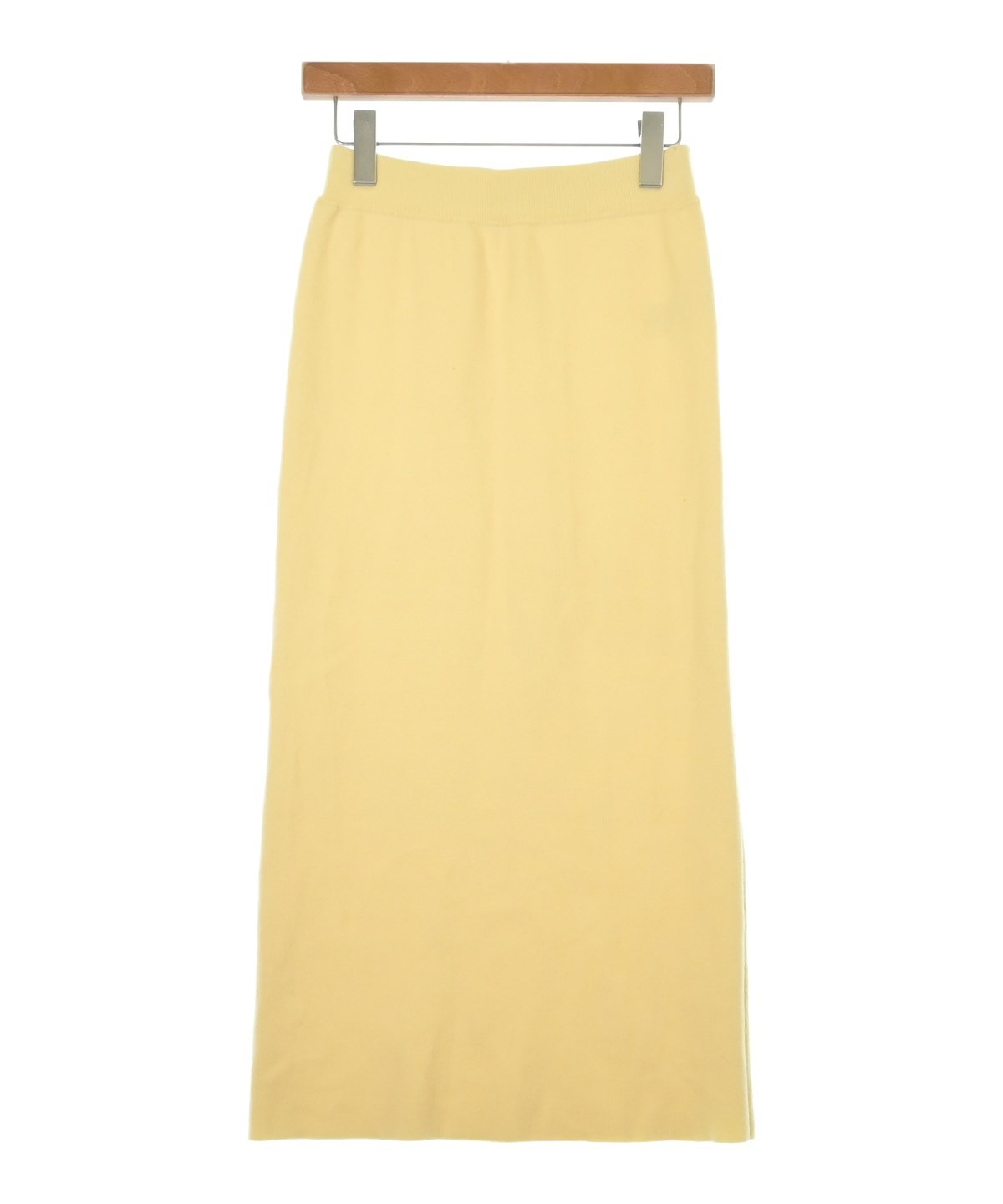 Plage（プラージュ）ロング・マキシ丈スカート 黄 サイズ:36(S位