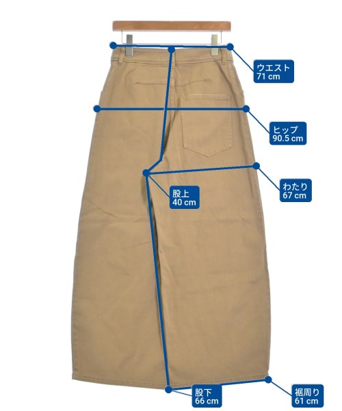 Plage（プラージュ）デニムパンツ 茶 サイズ:38(M位) レディース/2200633586010