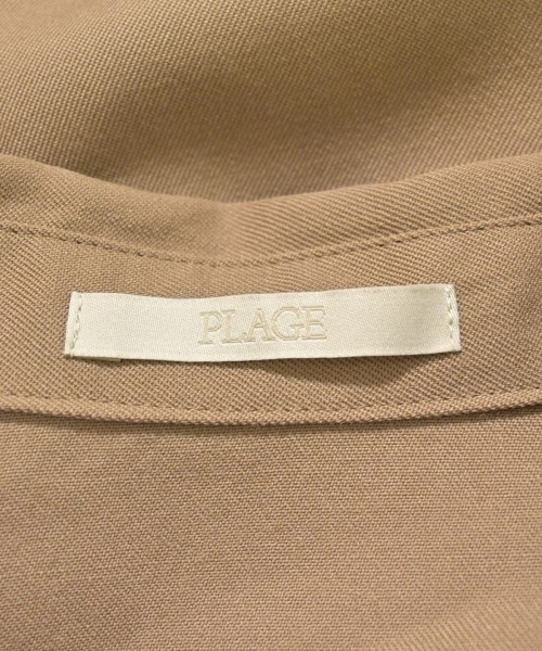 Plage（プラージュ）カジュアルシャツ ベージュ サイズ:F レディース/2200622867083