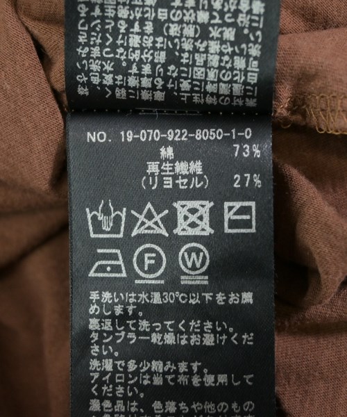 Plage（プラージュ）ノースリーブ 茶 サイズ:F レディース/2200622351063