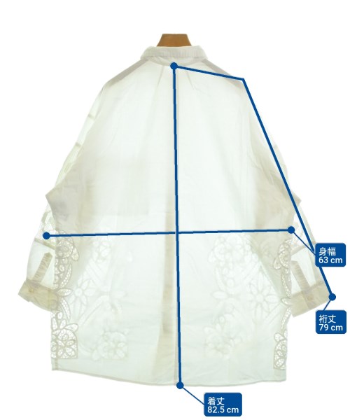 Plage（プラージュ）カジュアルシャツ 白 サイズ:F レディース/2200637232050