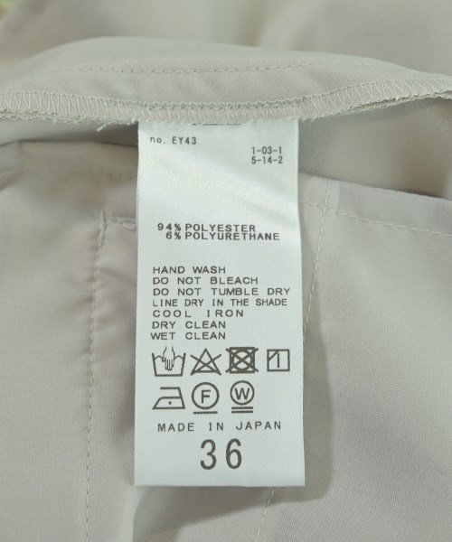 Plage（プラージュ）スラックス ベージュ サイズ:36(S位) レディース/2200635585226