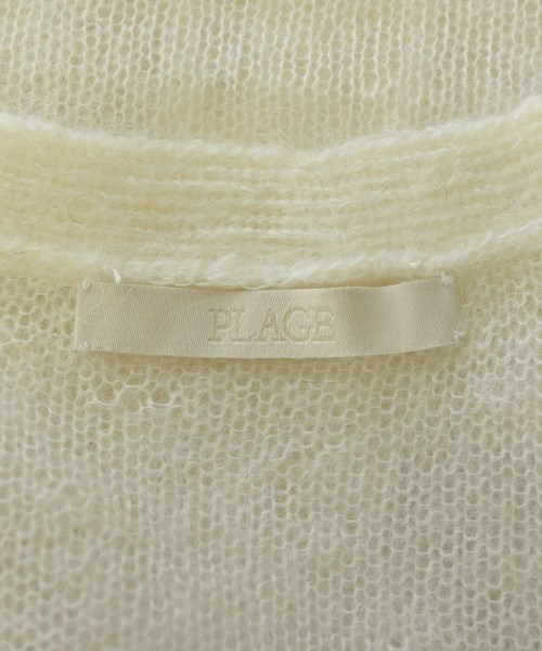 Plage（プラージュ）カーディガン 白 サイズ:F レディース/2200625999095