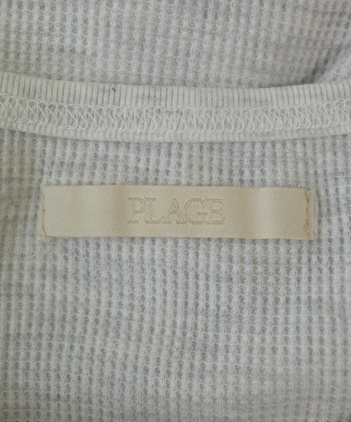 Plage（プラージュ）Tシャツ・カットソー グレー サイズ:-(L位) レディース/2200637288026