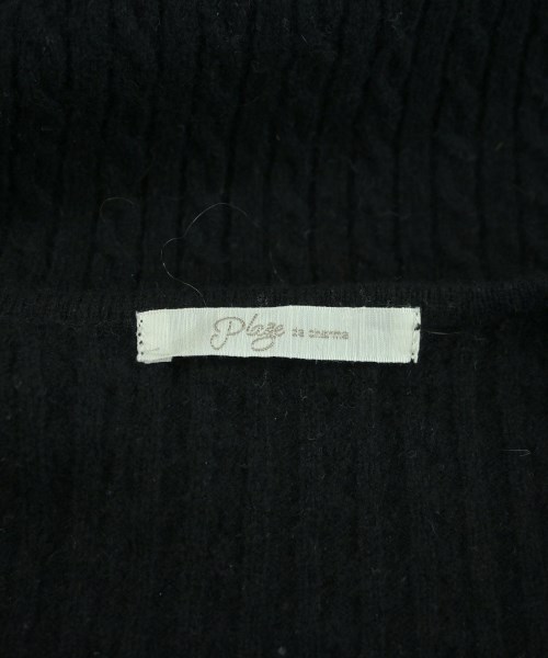 Plage（プラージュ）カーディガン 黒 サイズ:F レディース/2200631800033
