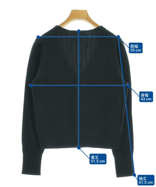 Plage（プラージュ）カーディガン 黒 サイズ:F レディース/2200631800033