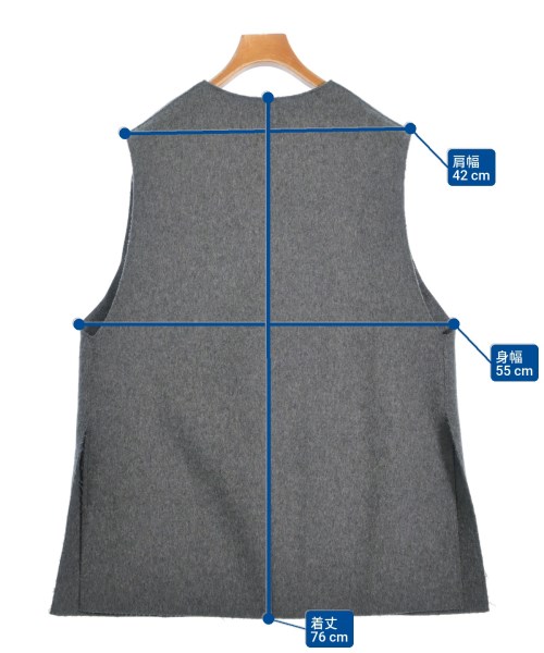 Plage（プラージュ）ベスト グレー サイズ:-(M位) レディース/2200636283077