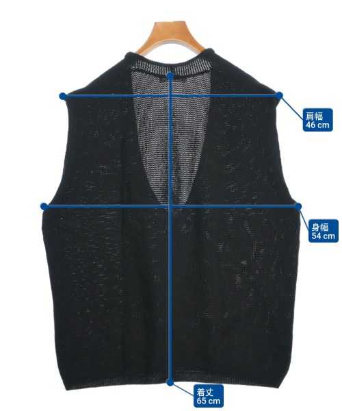 Plage（プラージュ）ベスト 黒 サイズ:F レディース/2200636283091