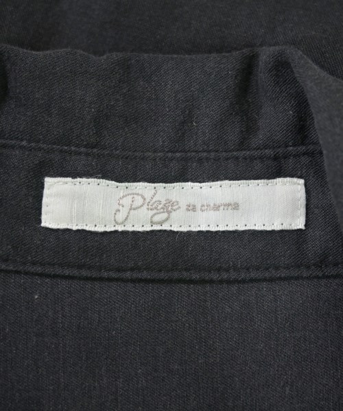 Plage（プラージュ）カジュアルシャツ 黒 サイズ:F レディース/2200636283152
