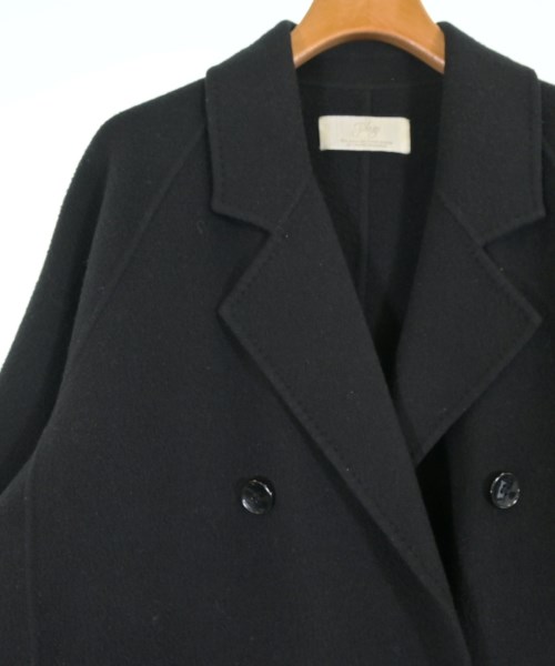 Plage（プラージュ）チェスターコート 黒 サイズ:36(S位) レディース/2200621256031