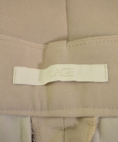 Plage（プラージュ）スラックス ベージュ サイズ:34(XS位) レディース/2200621256130