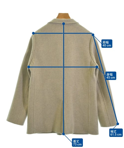 Plage（プラージュ）チェスターコート ベージュ サイズ:38(M位) レディース/2200624851011