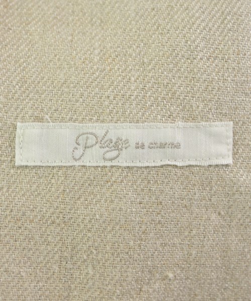Plage（プラージュ）ベスト ベージュ サイズ:36(S位) レディース/2200634082023
