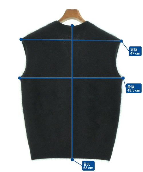 Plage（プラージュ）ベスト 黒 サイズ:-(M位) レディース/2200642241023