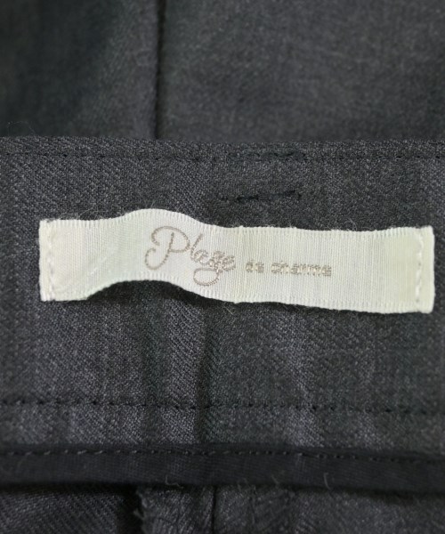 Plage（プラージュ）スラックス グレー サイズ:38(M位) レディース/2200630558072