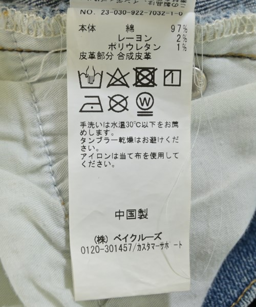 Plage（プラージュ）デニムパンツ 青 サイズ:38(M位) レディース/2200634460470