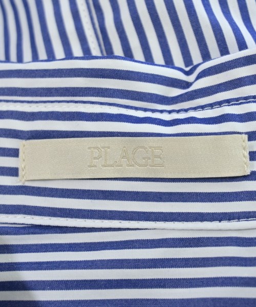 Plage（プラージュ）カジュアルシャツ 紺 サイズ:34(XS位) レディース/2200643372023