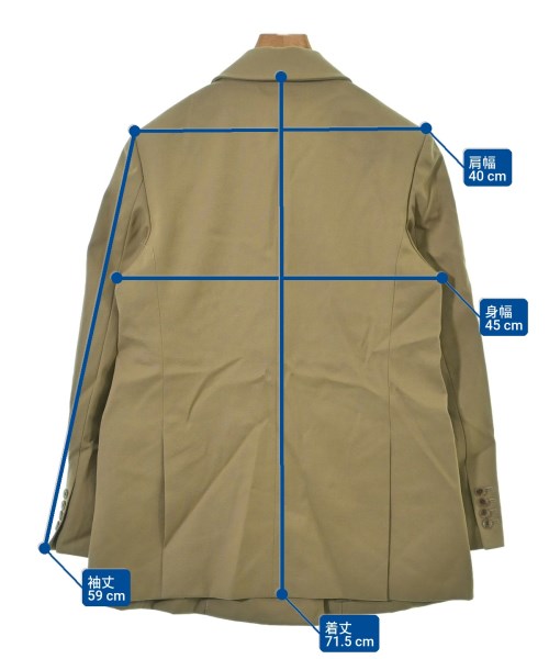 Plage（プラージュ）テーラードジャケット ベージュ サイズ:36(S位) レディース/2200638715026