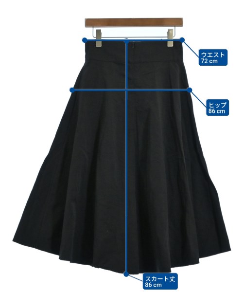 Plage（プラージュ）ロング・マキシ丈スカート 黒 サイズ:38(M位) レディース/2200632050130