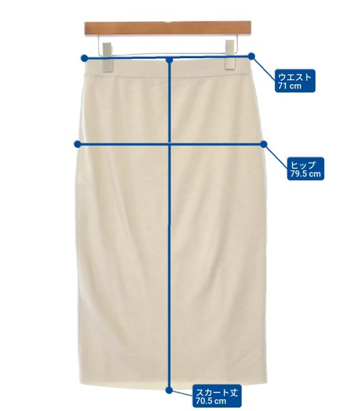 Plage（プラージュ）ロング・マキシ丈スカート 白 サイズ:38(M位) レディース/2200644010054