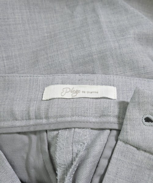 Plage（プラージュ）スラックス グレー サイズ:34(XS位) レディース/2200631752097