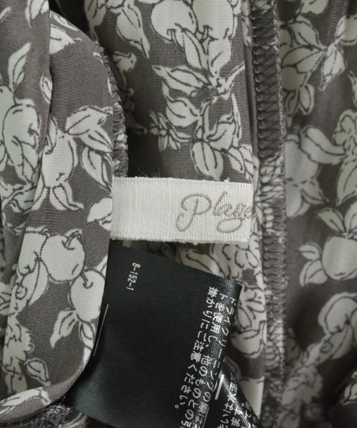 Plage（プラージュ）シャツワンピース 茶 サイズ:F レディース/2200633464035