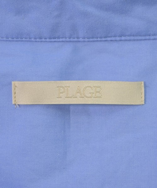 Plage（プラージュ）カジュアルシャツ 青 サイズ:F レディース/2200644316057