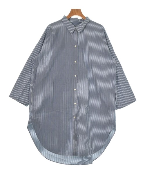 Plage(プラージュ)シャツワンピース 紺 サイズ:F/2200644772044