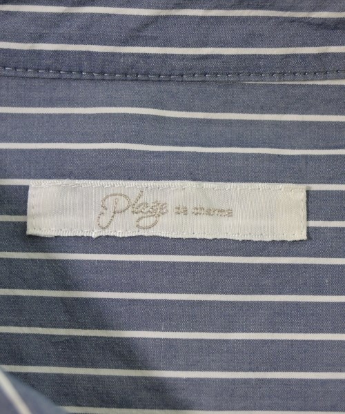 Plage（プラージュ）シャツワンピース 紺 サイズ:F レディース/2200644772044