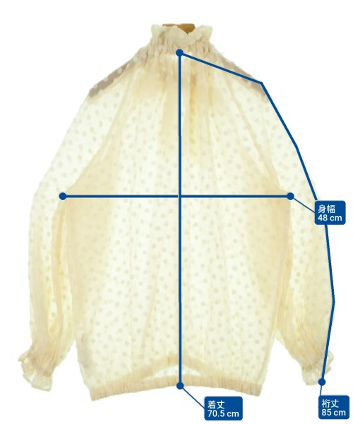 Plage（プラージュ）ブラウス ベージュ サイズ:-(M位) レディース/2200615413297