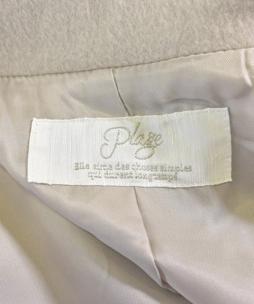 Plage（プラージュ）その他 ベージュ サイズ:36(S位) レディース/2200615567020