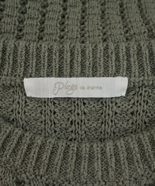 Plage（プラージュ）ニット・セーター 緑 サイズ:F レディース/2200616602263