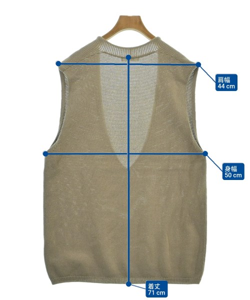 Plage（プラージュ）ベスト ベージュ サイズ:F レディース/2200616914021