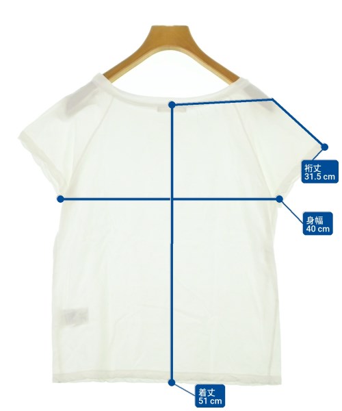 Plage（プラージュ）Tシャツ・カットソー 白 サイズ:F レディース/2200616914052