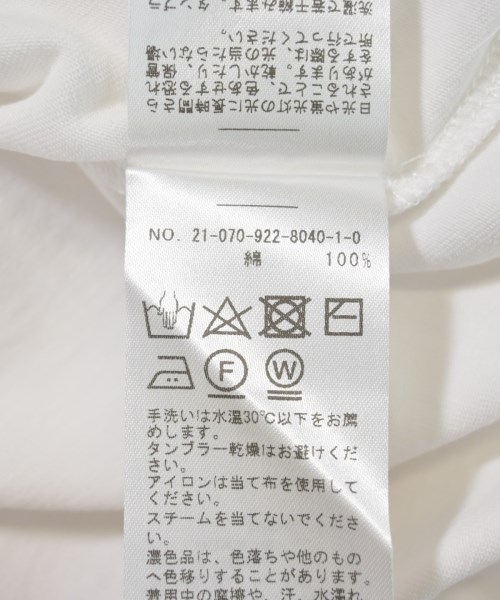 Plage（プラージュ）Tシャツ・カットソー 白 サイズ:-(M位) レディース/2200616497197