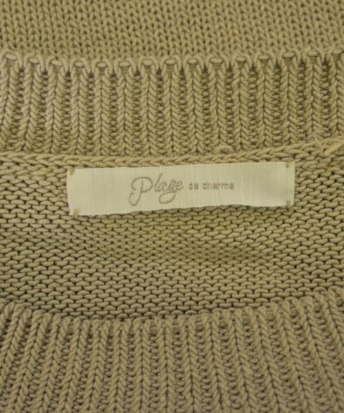 Plage（プラージュ）ニット・セーター ベージュ サイズ:F レディース/2200620805087