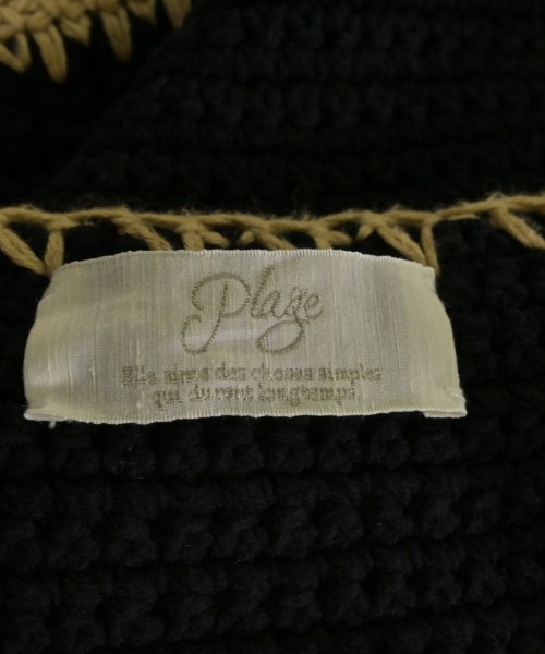 Plage（プラージュ）ノーカラージャケット 黒 サイズ:F レディース/2200617956013