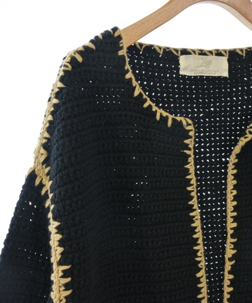 Plage（プラージュ）ノーカラージャケット 黒 サイズ:F レディース/2200617956013