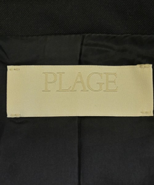 Plage（プラージュ）カジュアルジャケット 黒 サイズ:36(S位) レディース/2200631962052