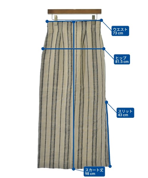 Plage（プラージュ）ロング・マキシ丈スカート ベージュ サイズ:38(M位) レディース/2200618732043